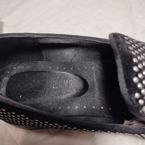 Stacy Adams swagger studded slipons men's size 8M like new - Picture 6 of 10